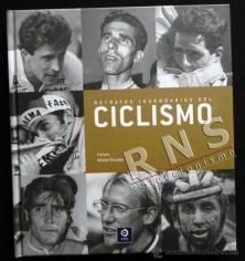Retratos legendarios del ciclismo.